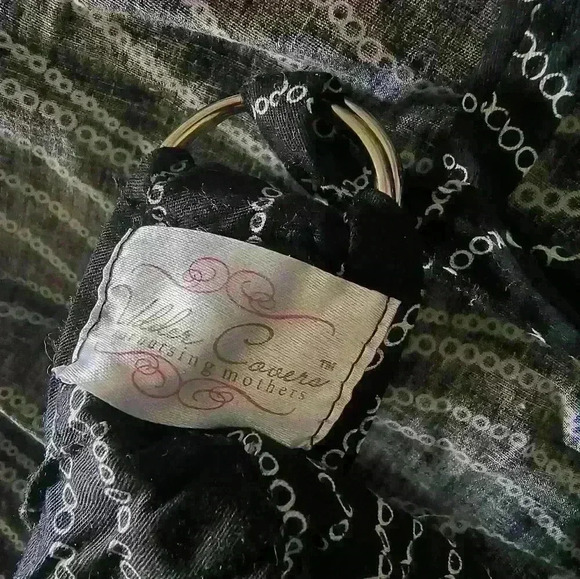 Udder Covers For Nursing Mothers Black White Print - Picture 4 of 4